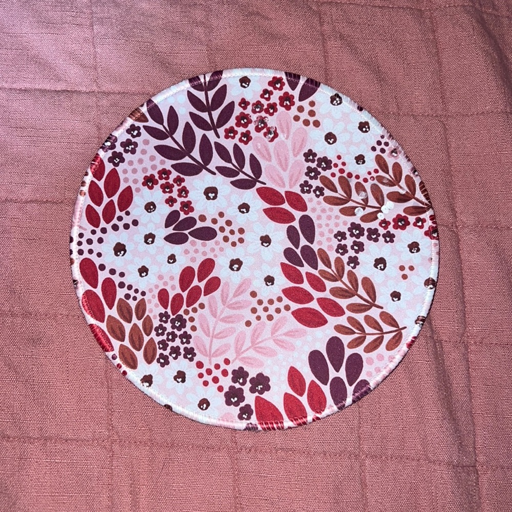 Floral mousepad